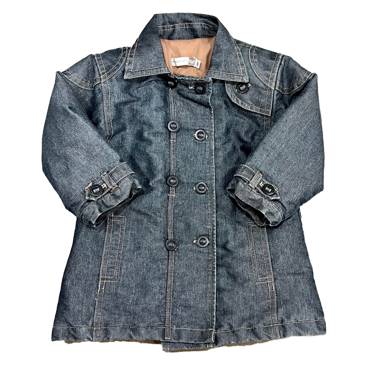 Tape A L'oeil Girls Blue Winter Coat Size: 2T Blue