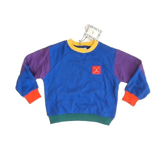 Bobo Choses Boys Blue Sweatshirt Size: 6-7 Years Blue