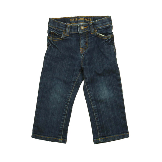 Janie and Jack Boys Blue Jeans Size: 18-24 Months Blue