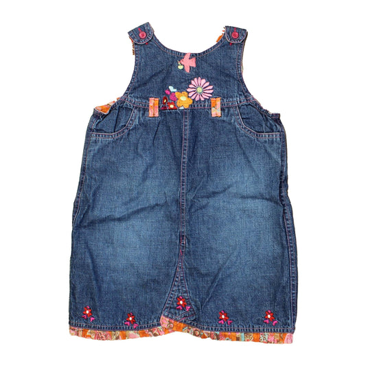 Oilily Girls Blue Dress Size: 3-4T Blue