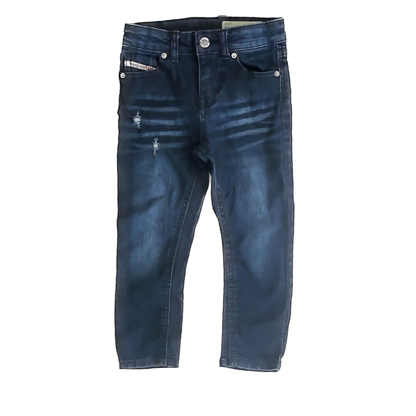 Diesel Girls Blue Jeans Size: 3T Blue