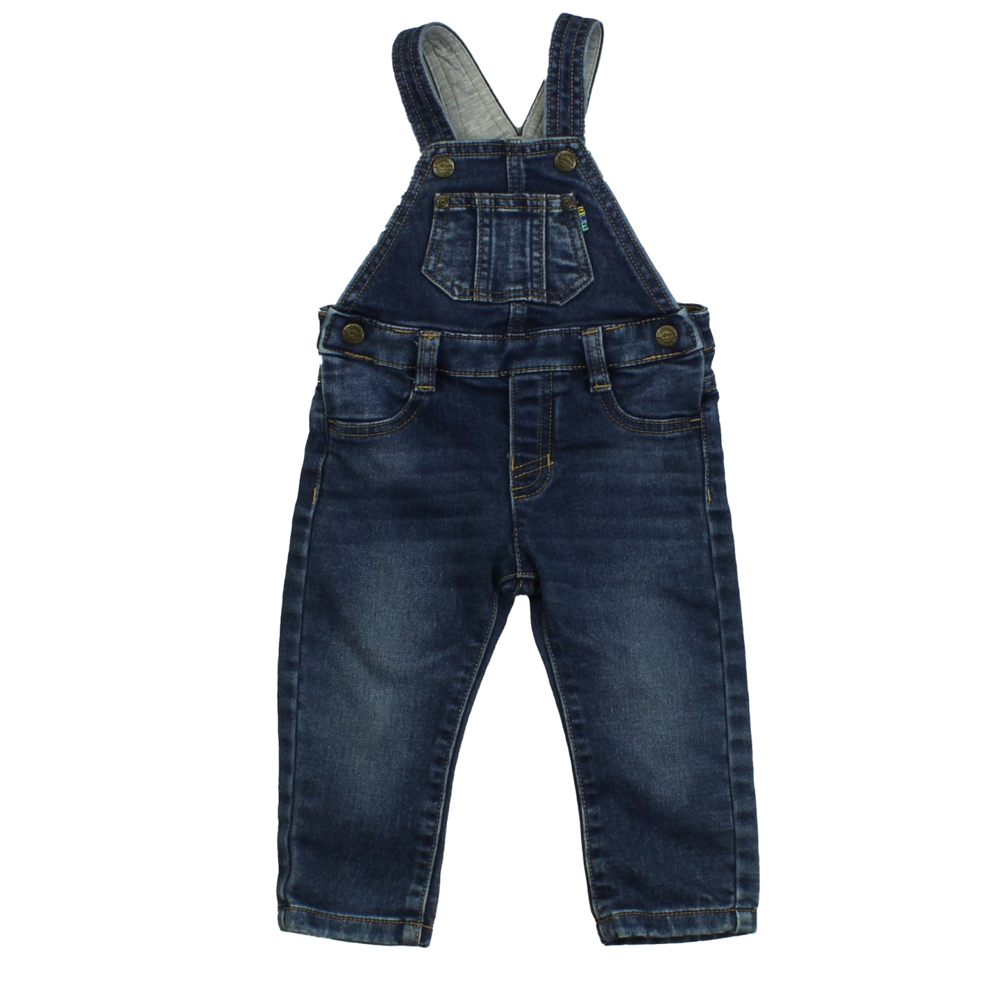 Mayoral Girls Blue Overalls Size: 9 Months