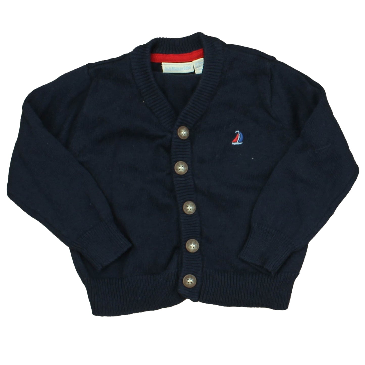 JoJo Maman Bebe Boys Blue Cardigan Size: 12-18 Months Blue