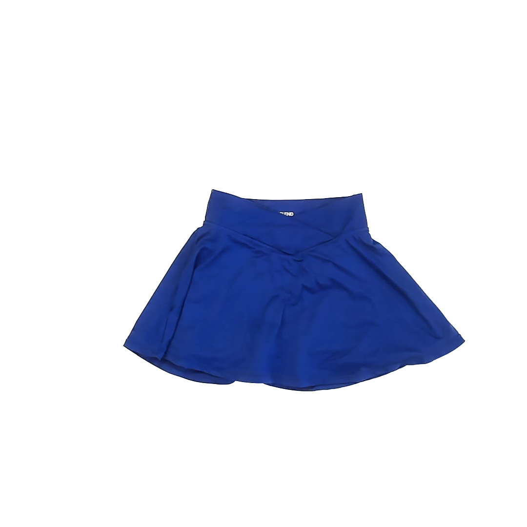 Land's End Girls Blue Athletic Shorts Size: 8 Years Blue