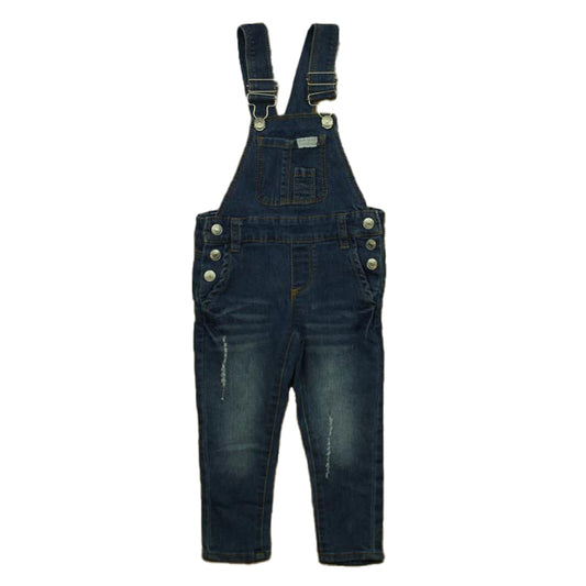 7 for all Mankind Girls Blue Overalls Size: 2T Blue