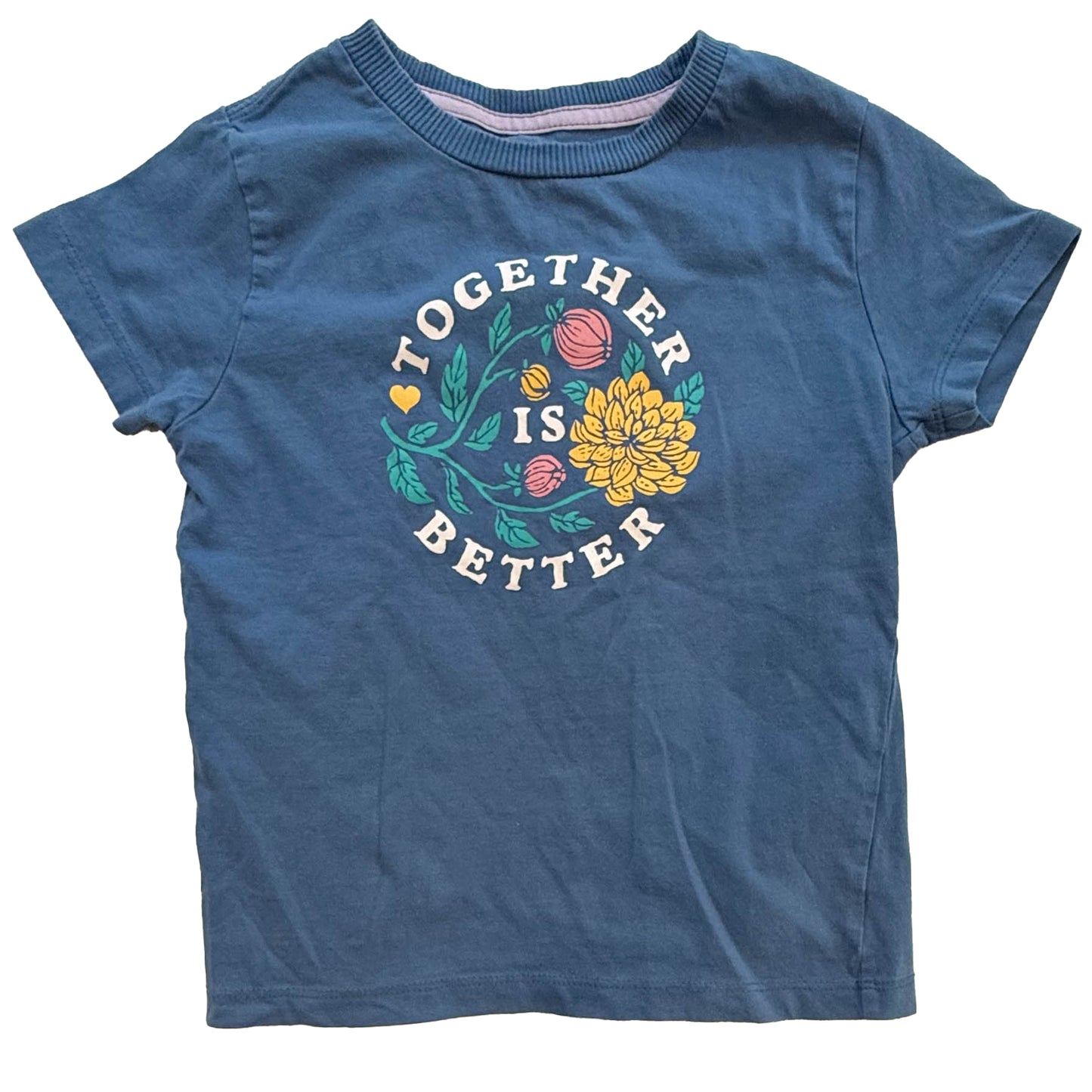 Mightly Girls Blue T-Shirt Size: 6-14 Years Blue