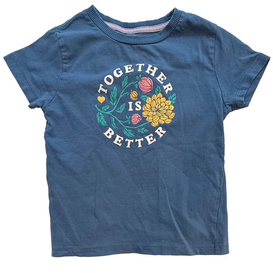 Mightly Girls Blue T-Shirt Size: 6-14 Years Blue