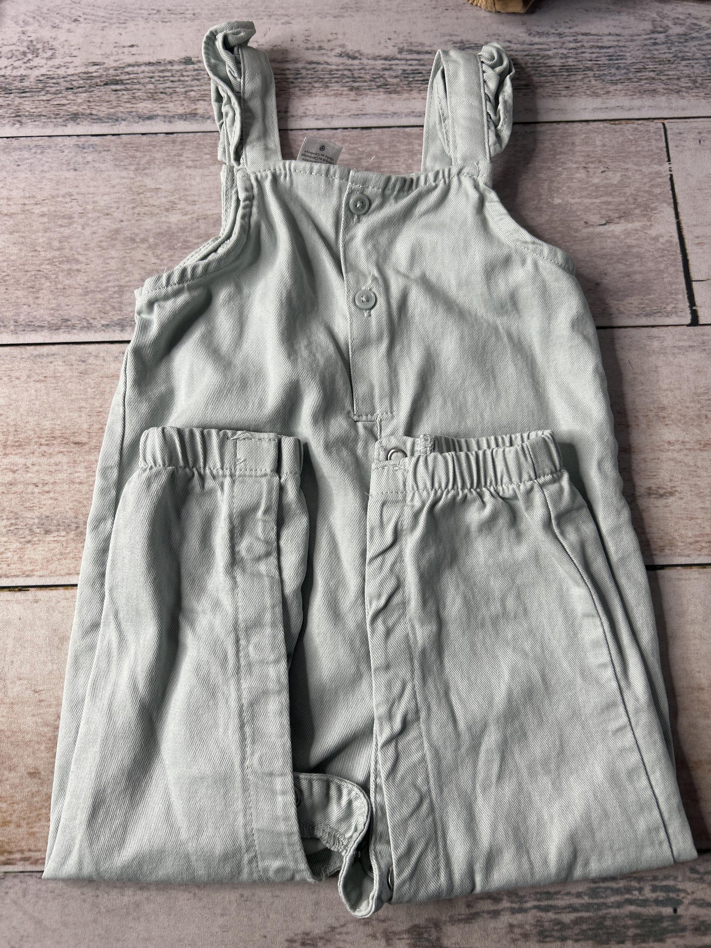 Carters Girls Blue Romper Size: 12 months Blue