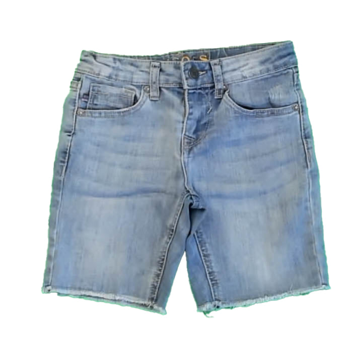 Vigoss Girls Blue Jean Shorts Size: 8 Years Blue