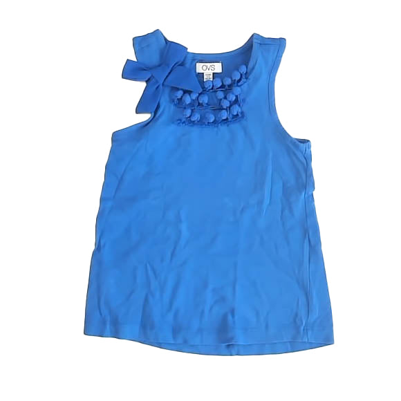 OVS Girls Blue Tank Top Size: 3-4T Blue