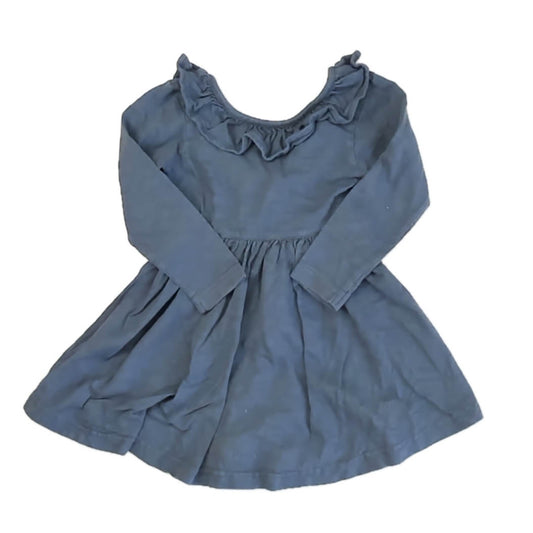 City Mouse Girls Blue Dress Size: 3T Blue