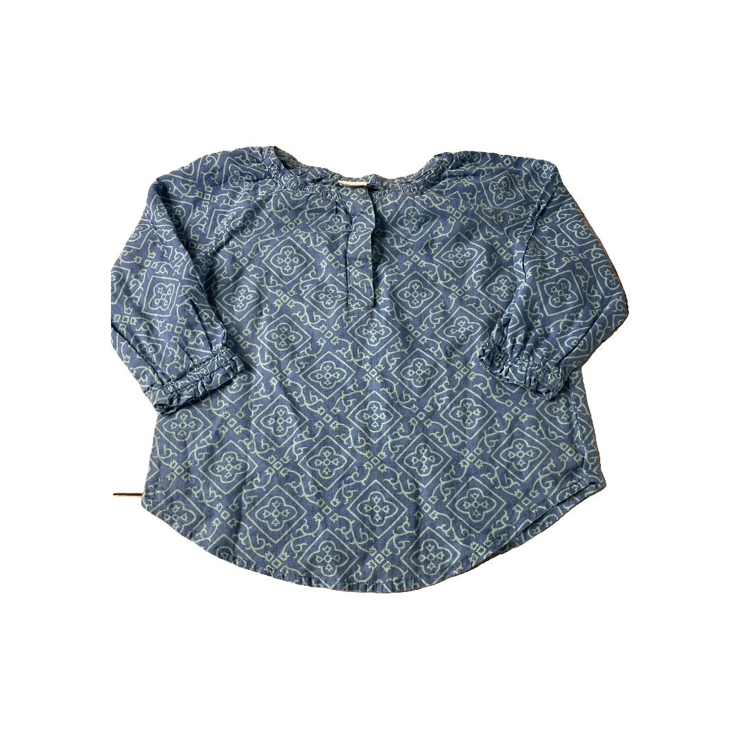 Rickshaw Girls Blue Shirt Size: 2 years Blue