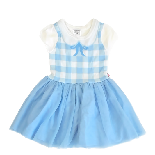 Wizard of Oz "Dorothy" Girls Blue Dress Size: 4T Blue