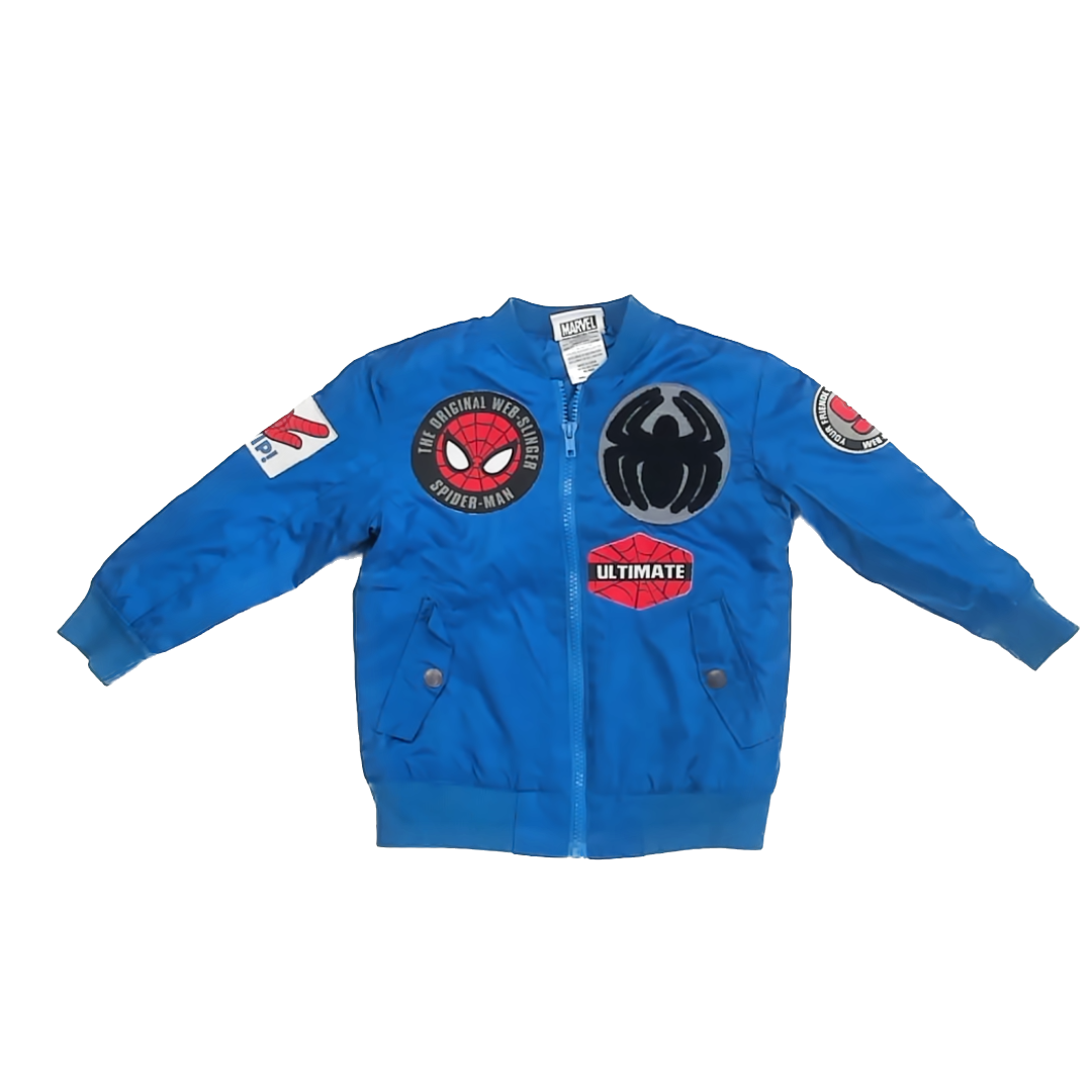 Marvel Boys Blue Jacket Size: 3T Blue