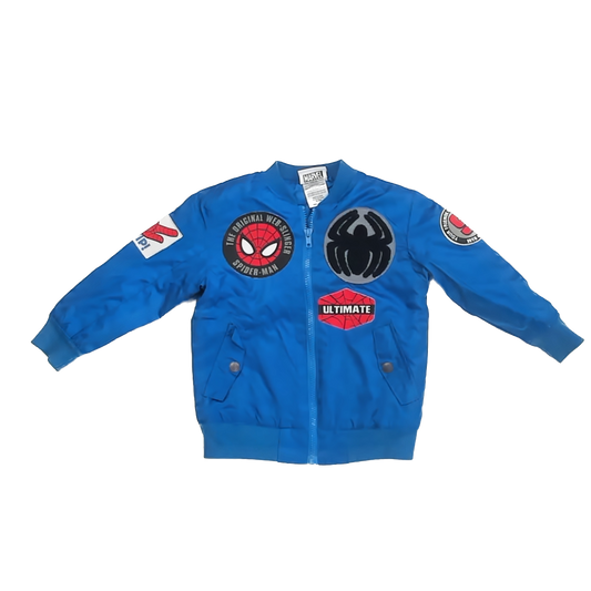 Marvel Boys Blue Jacket Size: 3T Blue