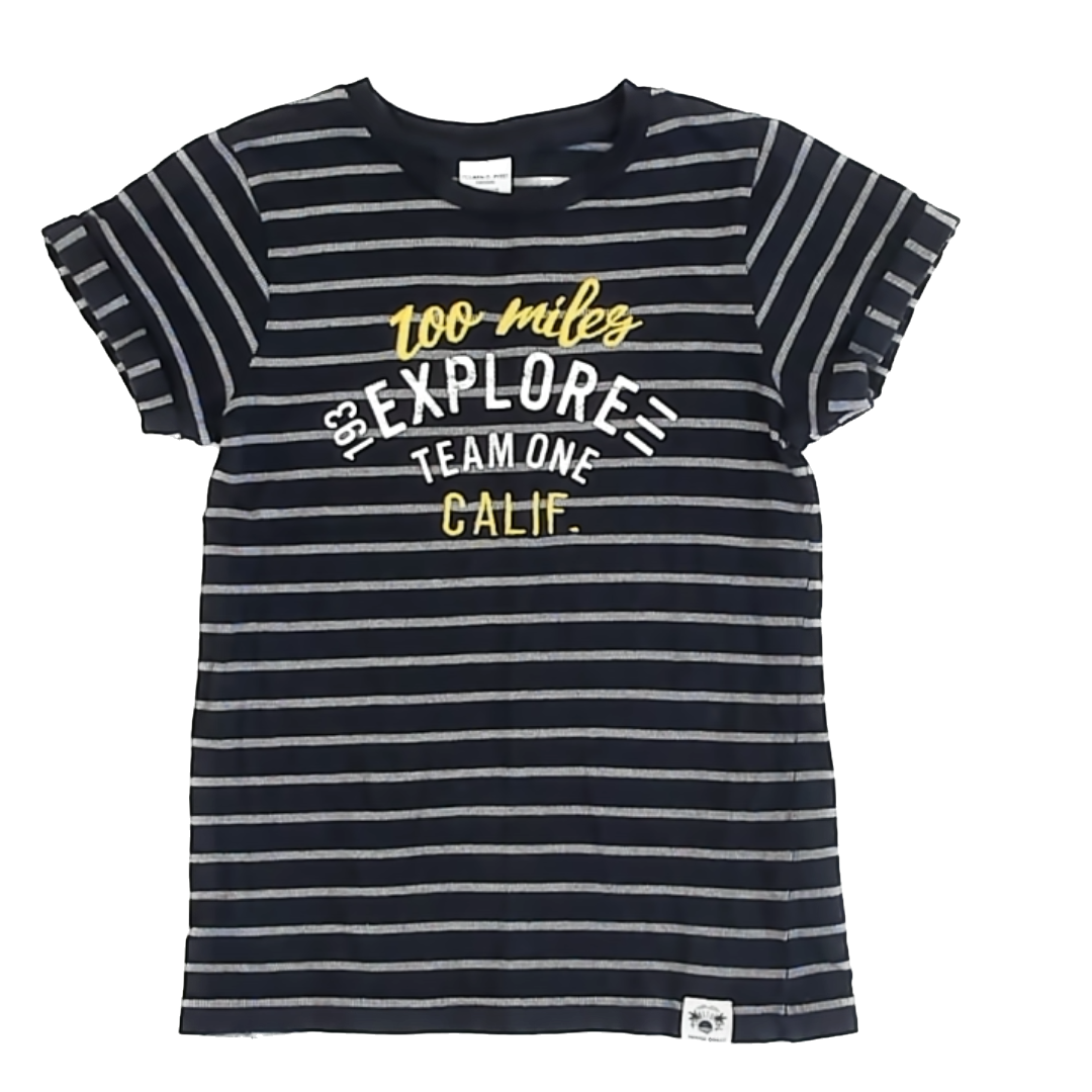 Polarn O Pyret Boys Blue T-Shirt Size: 6-8 Years Blue