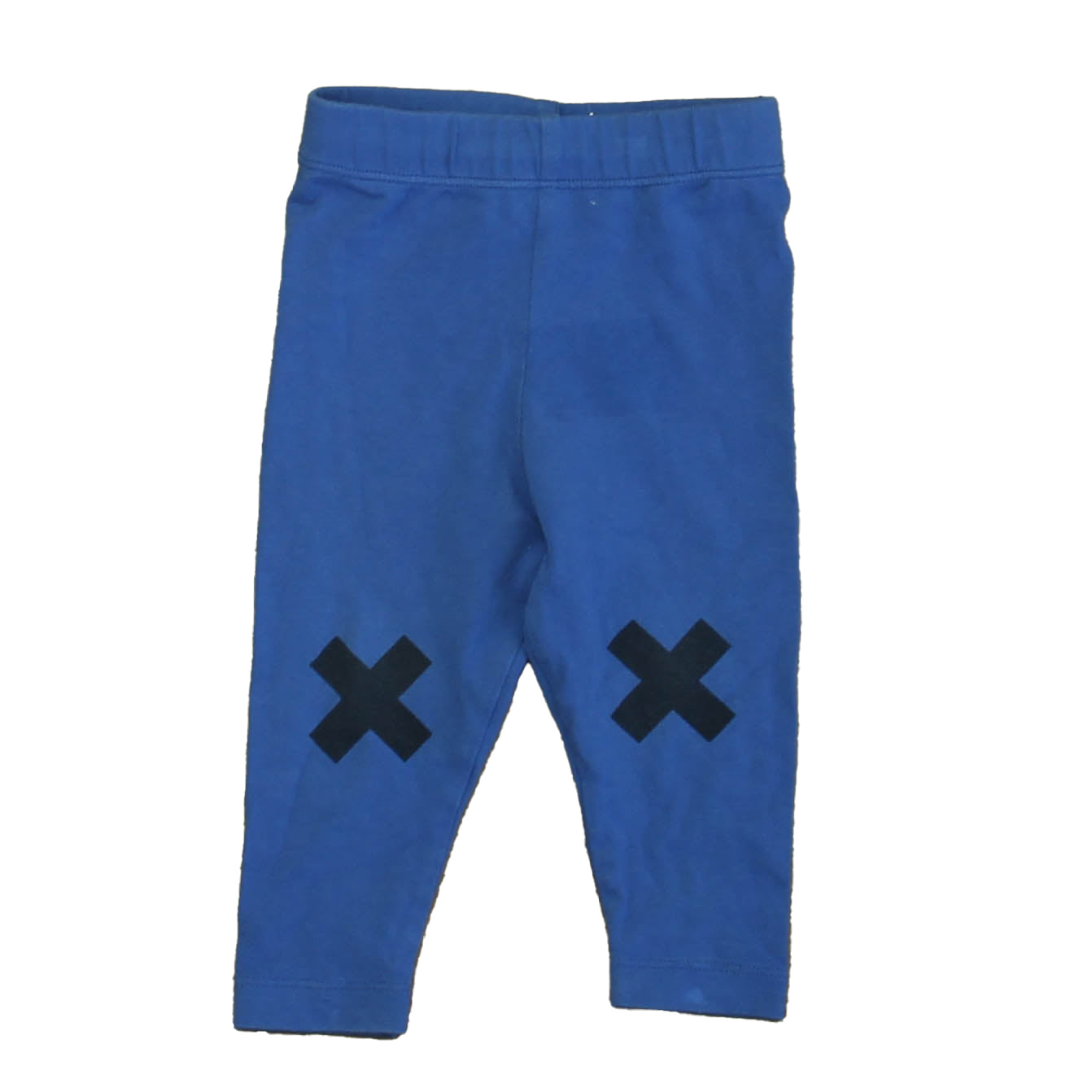 Tiny Cottons Boys Blue Leggings Size: 3-6 Months Blue