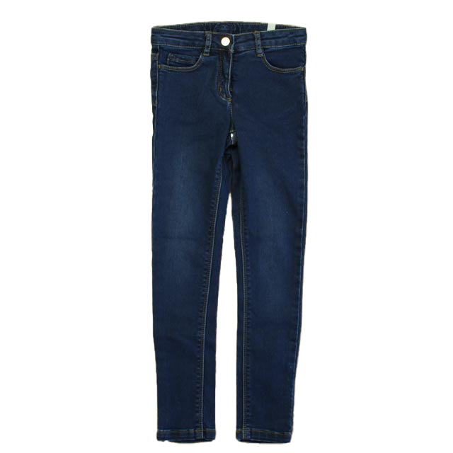 Jacadi Girls Blue Jeans Size: 6 Years