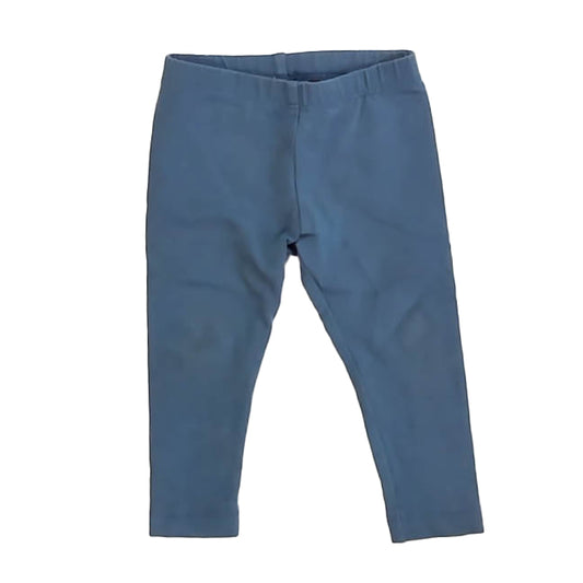Tea Collection Girls Blue Leggings Size: 6-9 Months Blue
