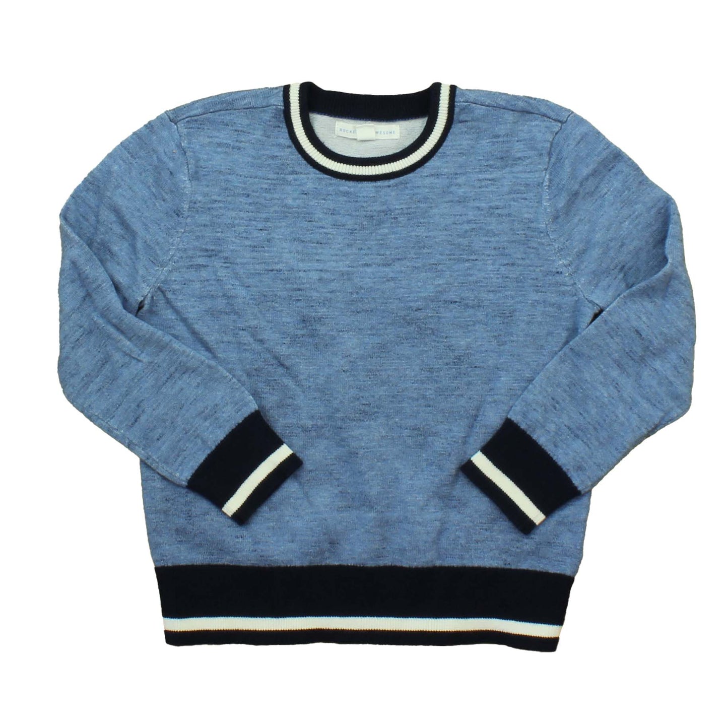 Rockets Of Awesome Boys Blue Sweater Size: 4-5T