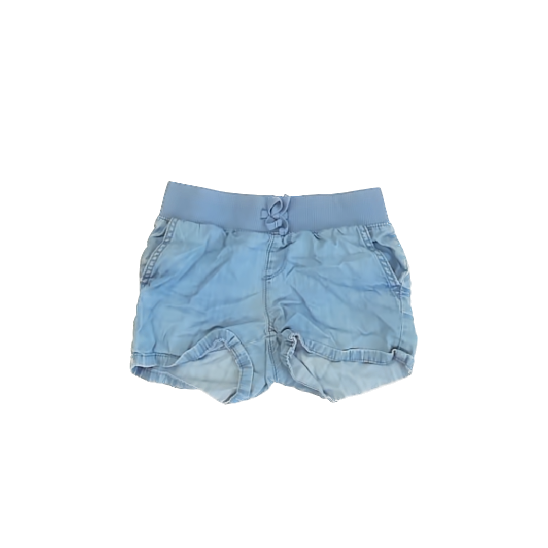 Children's Place Girls blue Jean Shorts Size: 8 blue
