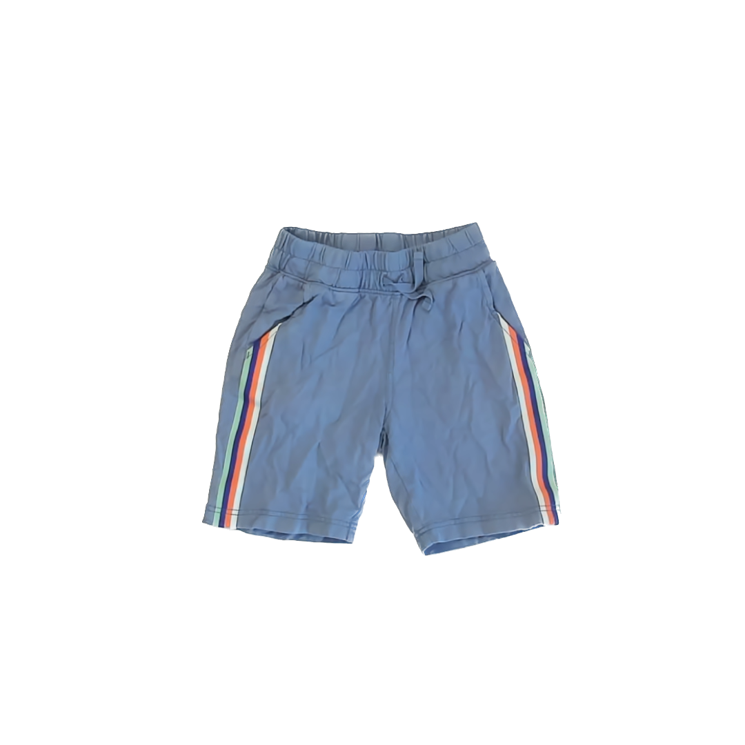 Tea Collection Boys Blue Cargo Shorts Size: 7 Years Blue