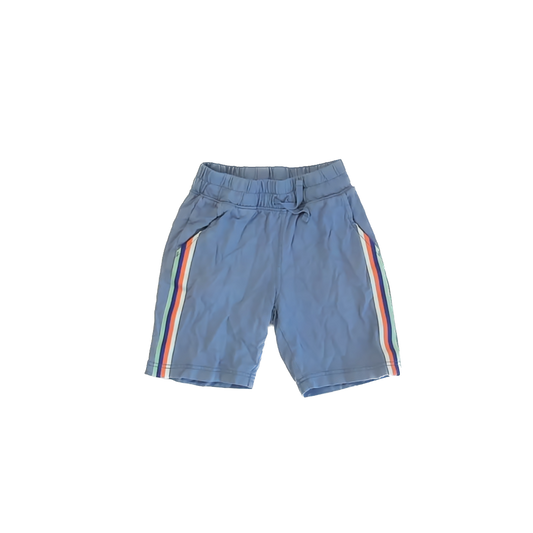 Tea Collection Boys Blue Cargo Shorts Size: 7 Years Blue
