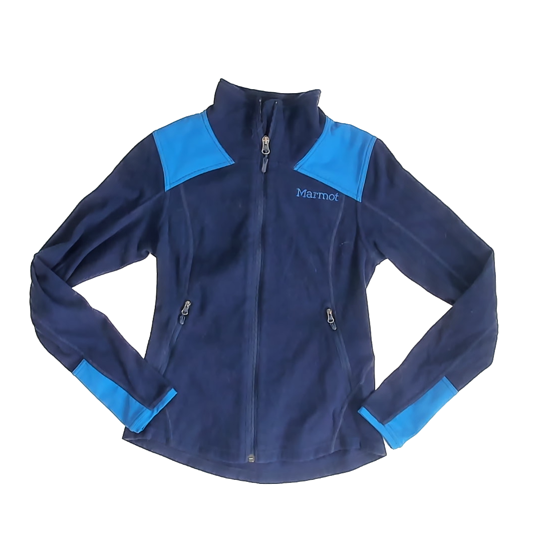 Marmot Unisex Blue Fleece Size: Adult XS Blue