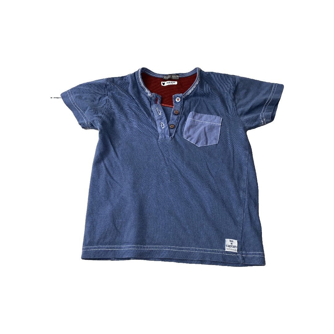 Yellowsub Boys Blue T-Shirt Size: 18-24 months Blue