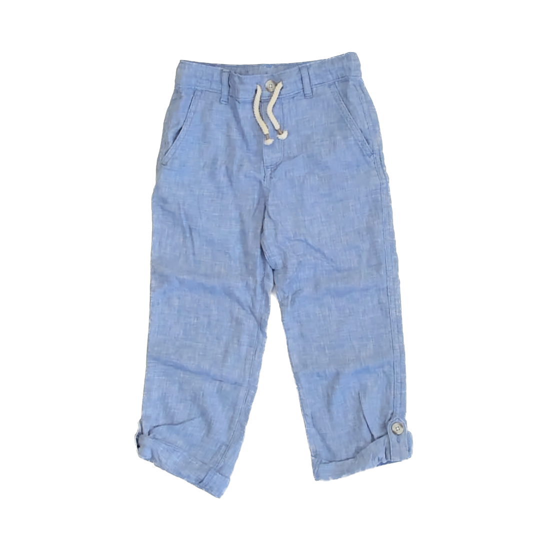 Gymboree Boys Blue Capri Pants Size: 7 Years Blue
