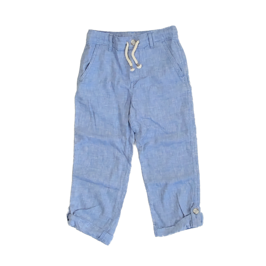 Gymboree Boys Blue Capri Pants Size: 7 Years Blue