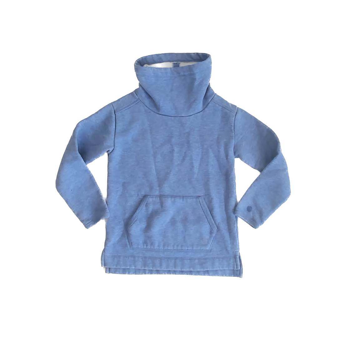 Crewcuts Girls Blue Sweatshirt Size: 4T (XS) Blue