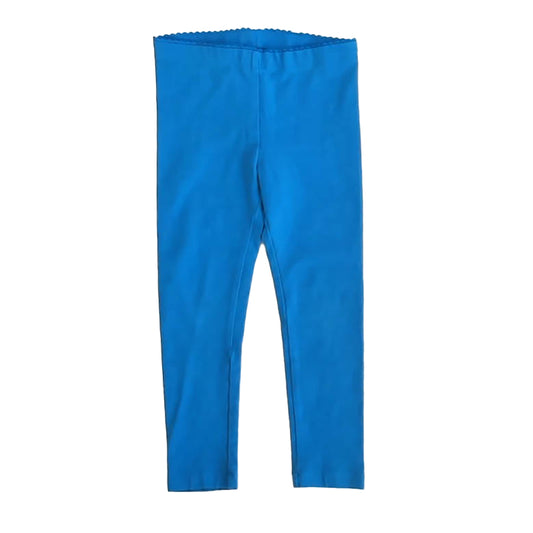 Tea Collection Girls Blue Leggings Size: 4T Blue