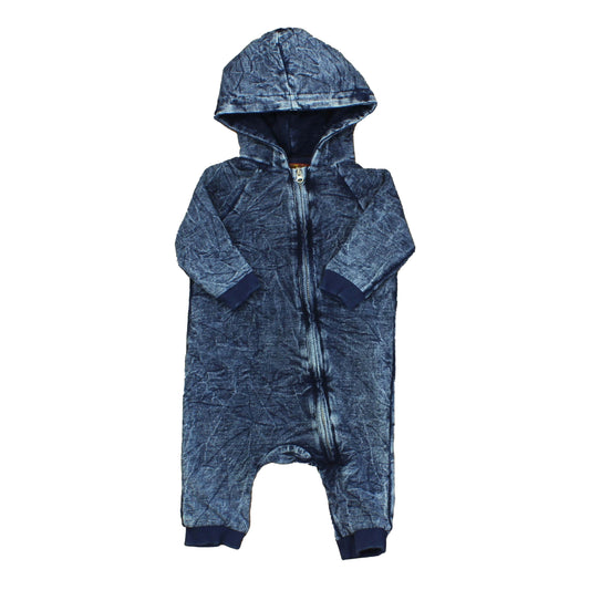 7 for all Mankind Boys Blue Long Sleeve Outfit Size: 3-6 Months