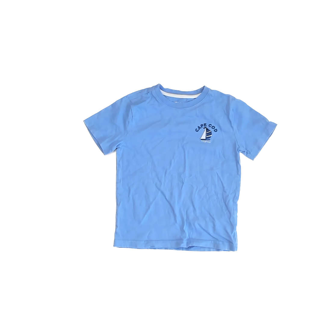 Janie and Jack Boys Blue T-Shirt Size: 5T Blue