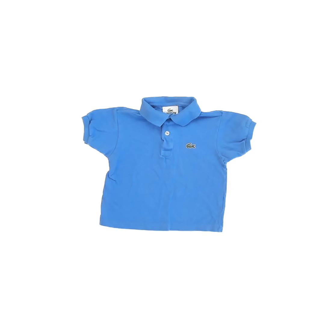 Lacoste Boys Blue Polo Shirt Size: 2T Blue