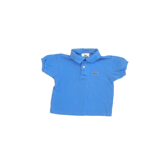 Lacoste Boys Blue Polo Shirt Size: 2T Blue