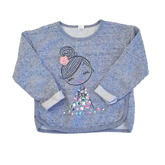 Gap Girls Blue Long Sleeve Shirt Size: 5T Blue