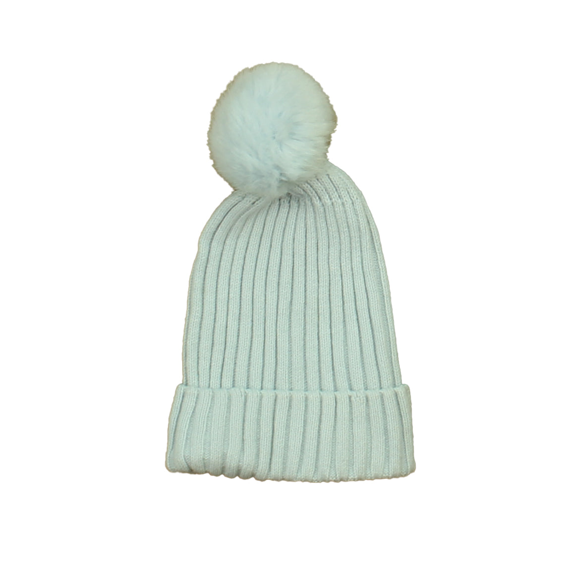 H&M Unisex Blue Winter Hat Size: 12-24 Months