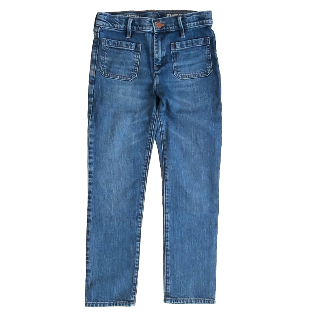 Crewcuts Girls Blue Jeans Size: 10 Years Blue