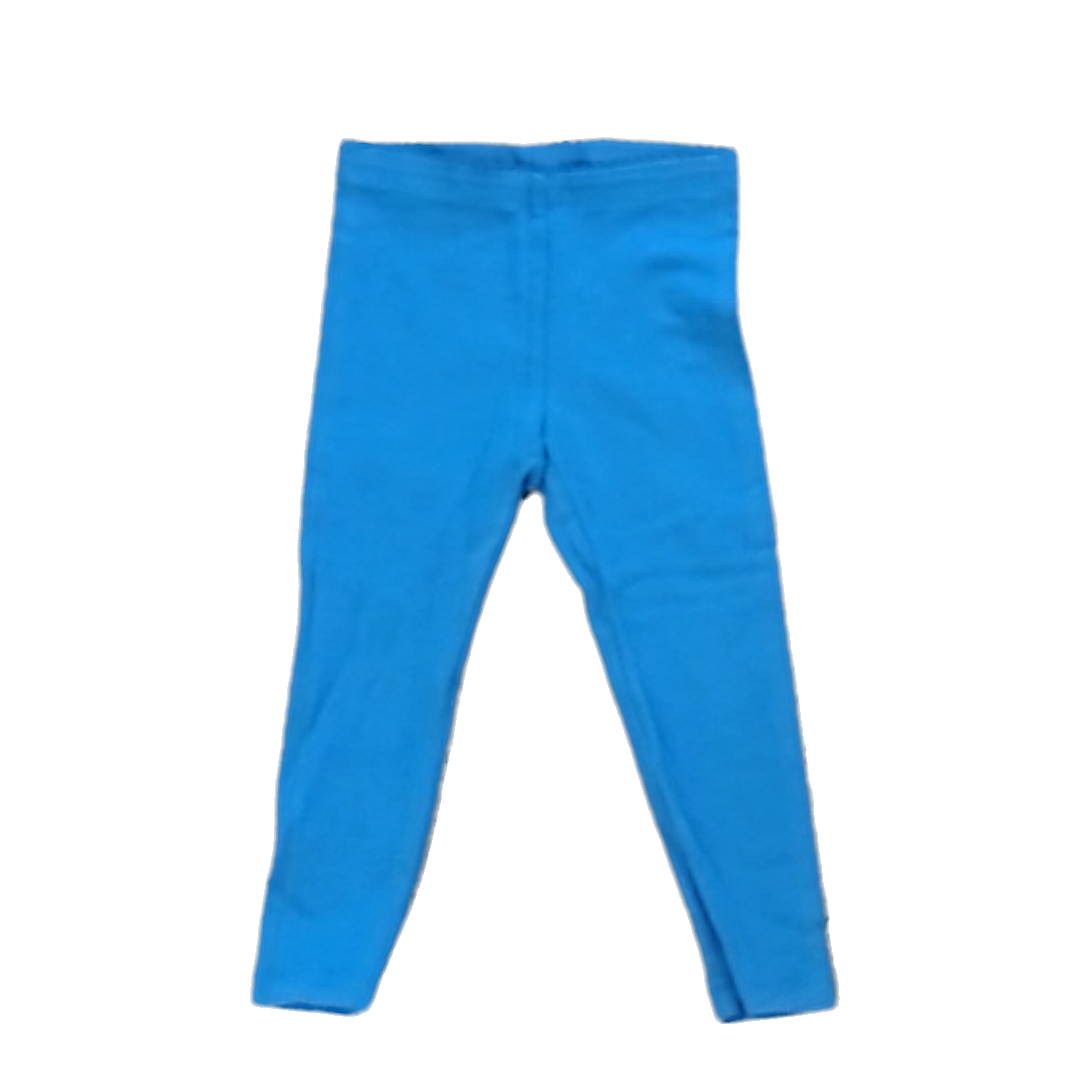 Tea Collection Girls Blue Leggings Size: 3T Blue