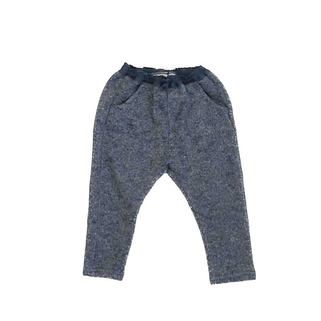 Zara Unisex Blue Casual Pants Size: 2-3T Blue