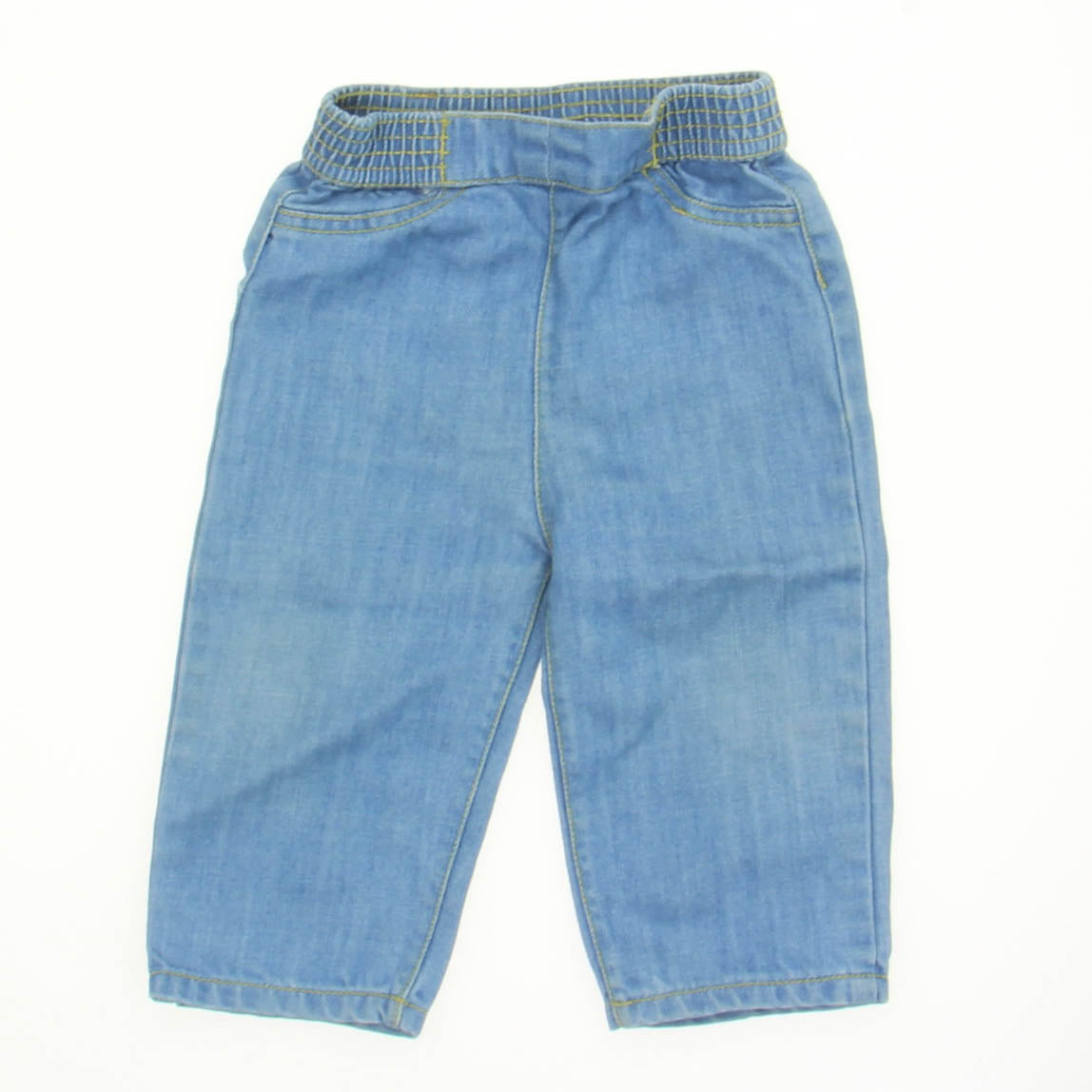 7 for all Mankind Boys Blue Jeans Size: 6-9 Months