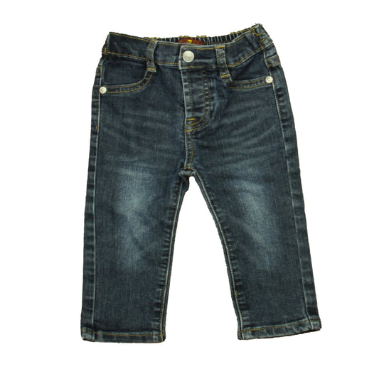 7 For All Mankind Boys Blue Jeans Size: 12 Months