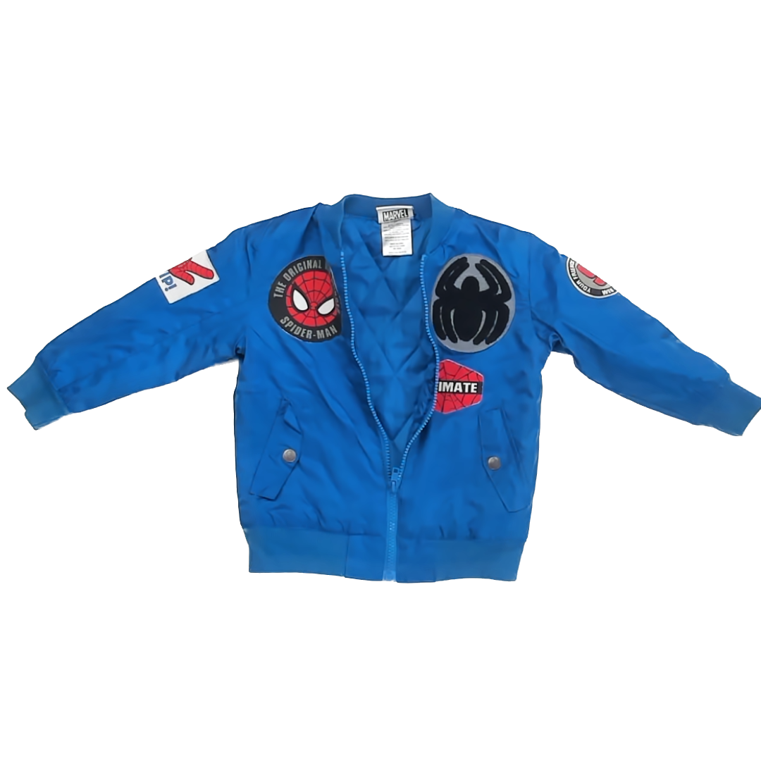 Marvel Boys Blue Jacket Size: 3T Blue