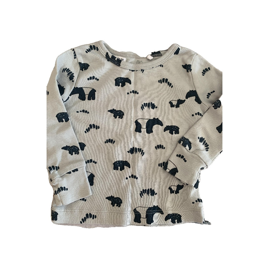 Oliver & Rain Unisex Blue Pajamas Size: 12 months Blue