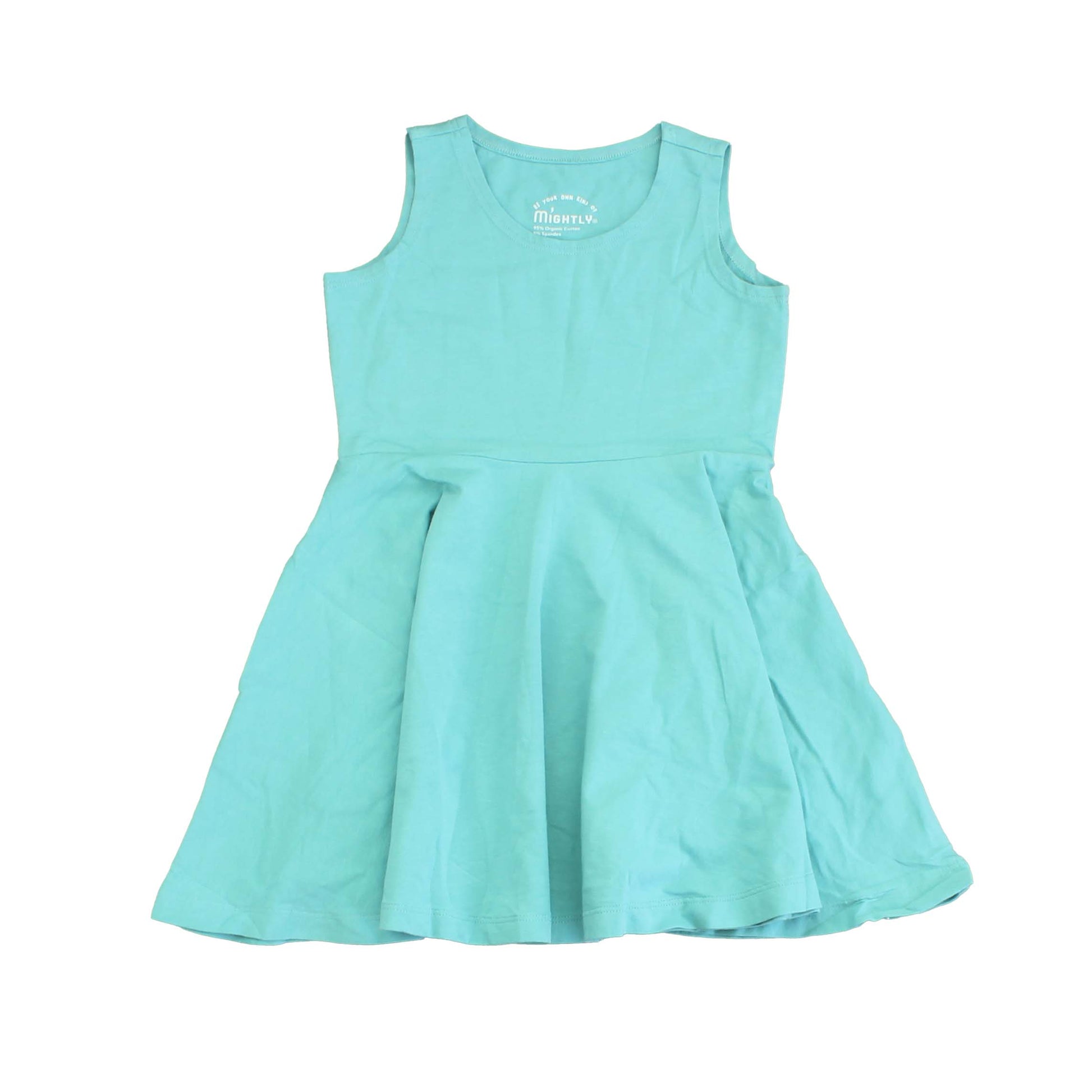 Mightly Girls Blue Dress Size: 2T Blue