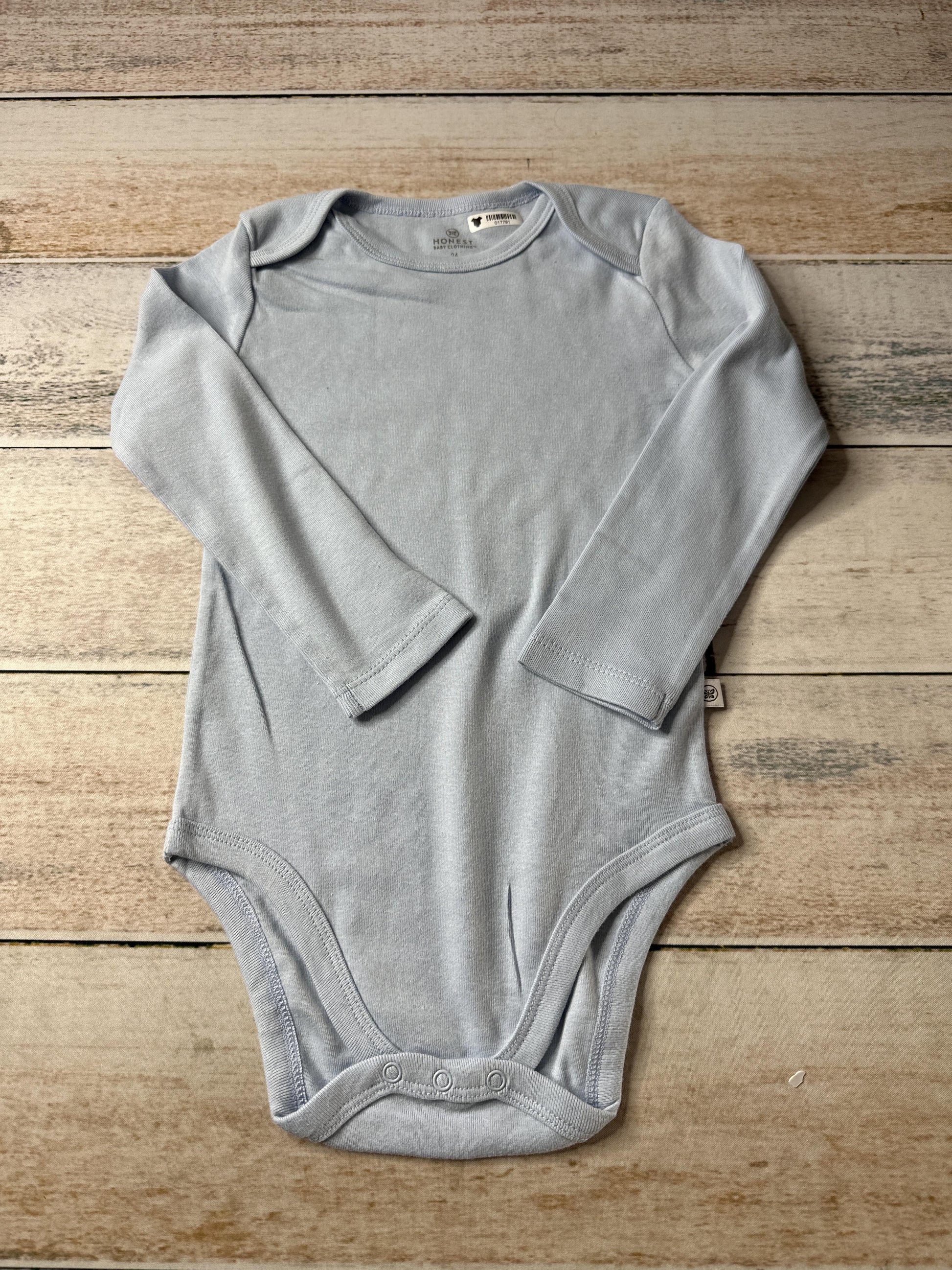 Honest co Unisex Blue Onesie Size: 24 months Blue