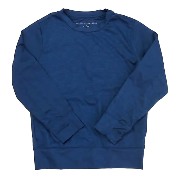 Rockets of Awesome Boys Blue Athletic Top Size: 6-7 Years Blue