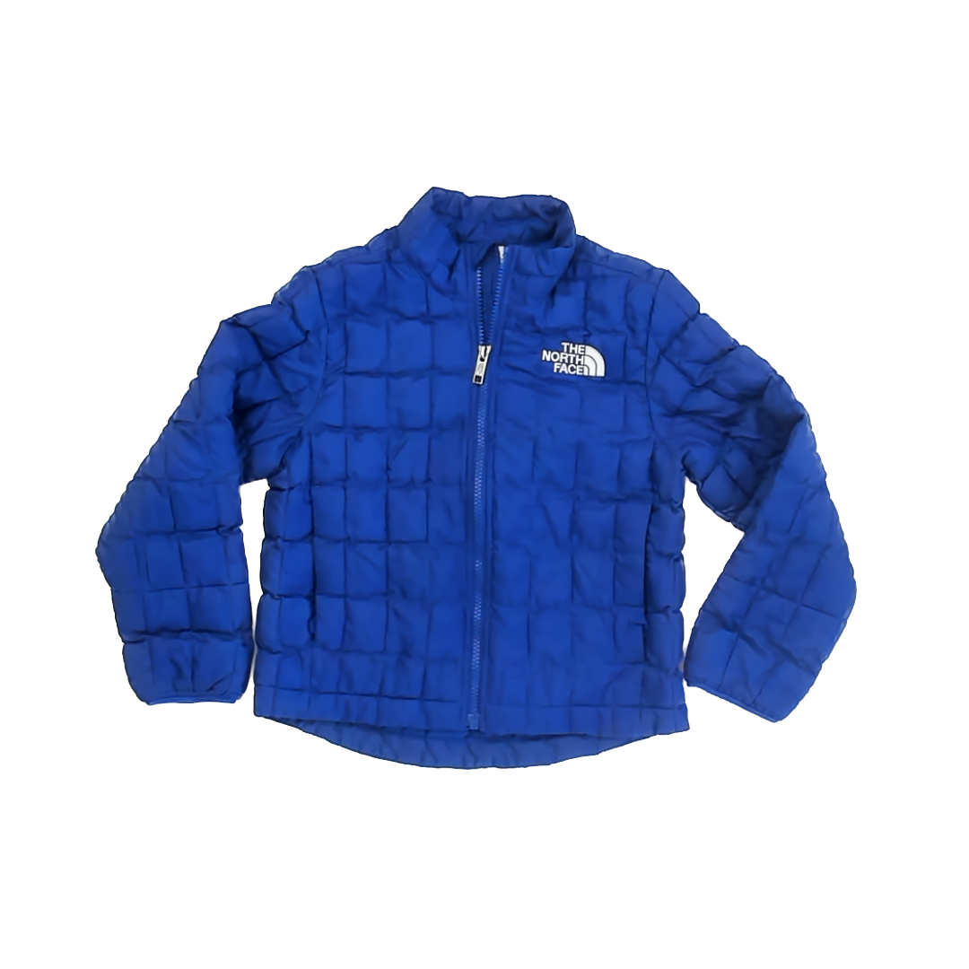 The North Face Boys Blue Winter Coat Size: XS (6 Years) Blue